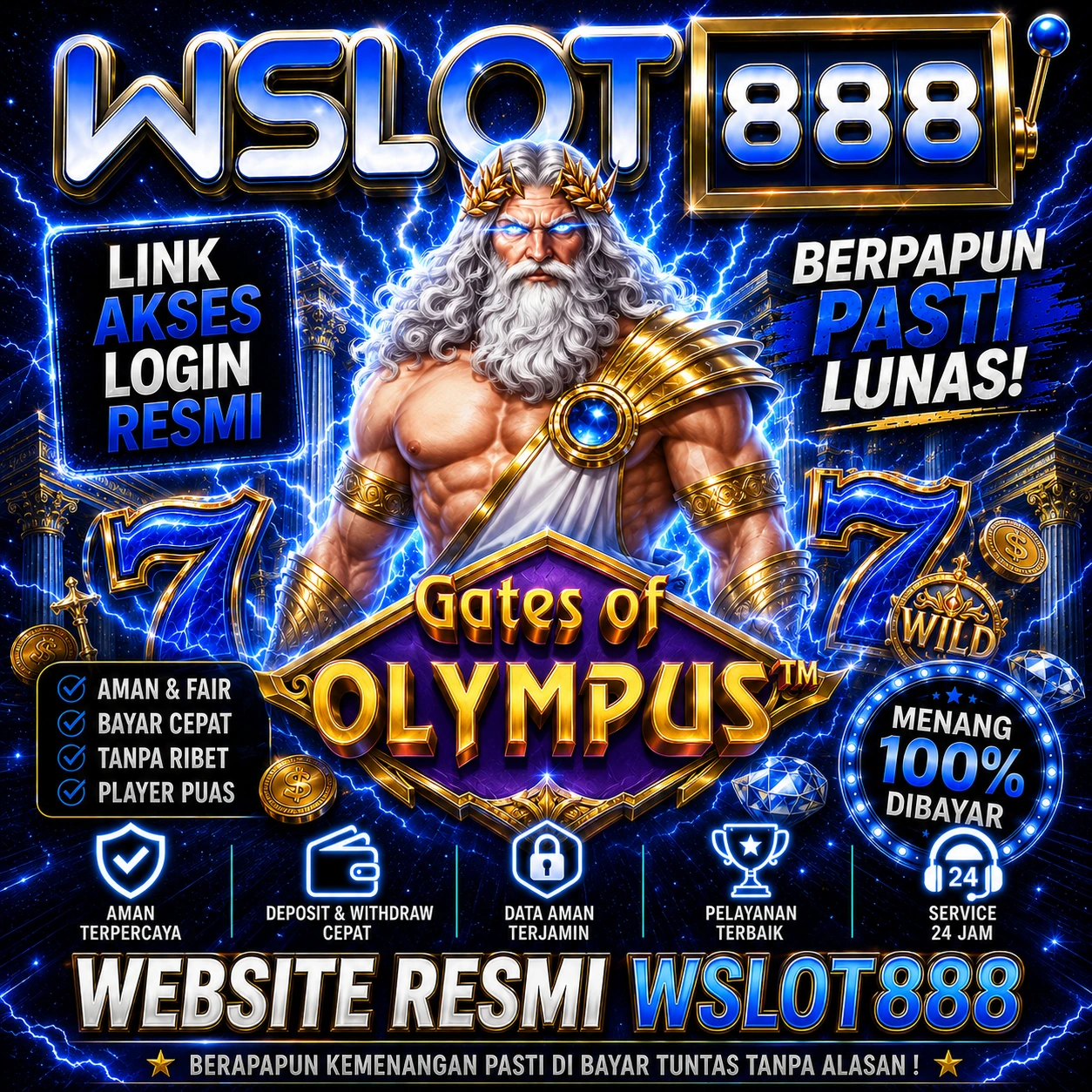 Banner informasi WSLOT888
